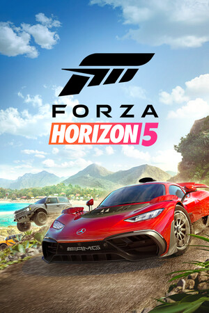Portada oficial de Forza Horizon 5, imagen de la ficha de Steam.