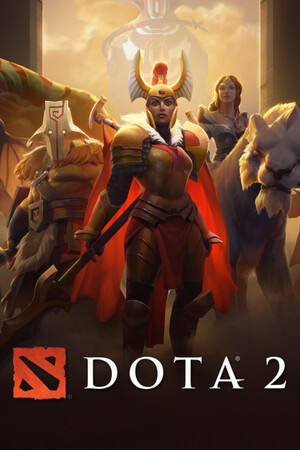 Portada oficial de Dota 2, imagen de la ficha de Steam.